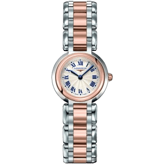 Longines PrimaLuna Quartz 23 Two Tone Pink L8.109.5.78.6