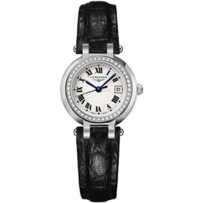 Longines PrimaLuna Quartz 26.5 Stainless Steel / Diamond / Silver - Roman L8.110.0.71.2