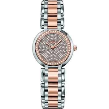 Longines PrimaLuna Quartz 26.5 Stainless Steel / Pink Gold / Diamondmaster L8.110.5.99.7