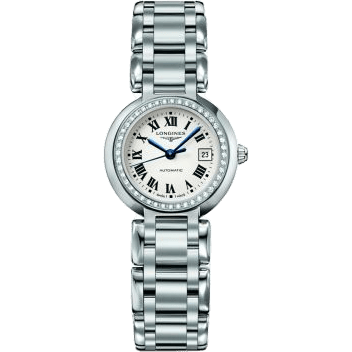 PrimaLuna Automatic 26.5 Stainless Steel / Diamond / Silver - Roman / Bracelet
