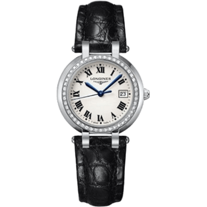 PrimaLuna Quartz 30 Stainless Steel / Diamond / Silver - Roman