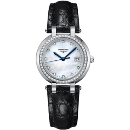 Longines PrimaLuna Quartz 30 Stainless Steel / Diamond / MOP L8.112.0.87.2