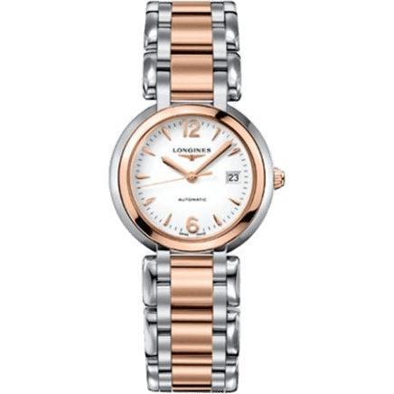Longines PrimaLuna Automatic 30 Two Tone Pink Arabic L8.113.5.16.6