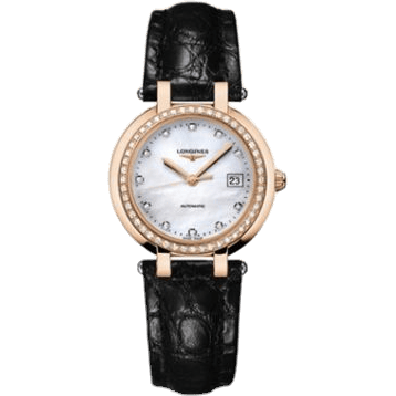 PrimaLuna Automatic 30 Pink Gold Diamond Leather MOP