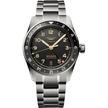 Longines Spirit Zulu Time 39 Titanium / Black L3.802.1.53.6