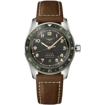 Longines Spirit Zulu Time 42 Grey / Strap L3.812.4.63.2