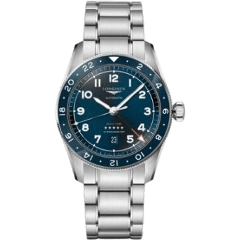 Longines Spirit Zulu Time 42 Blue / Bracelet L3.812.4.93.6