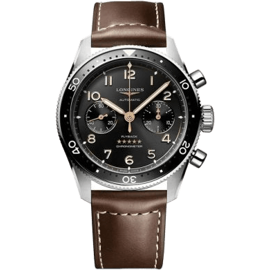 Spirit Flyback 42 Stainless Steel / Black / Strap
