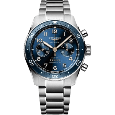 Spirit Flyback 42 Stainless Steel / Blue / Bracelet