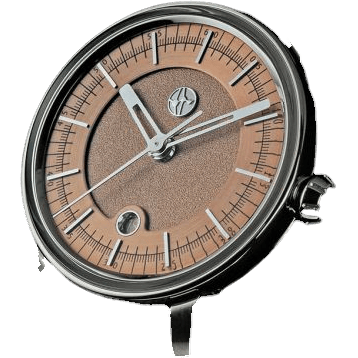 Lundis Bleus Ref. 1100 Stainless Steel / Rose / Silver Index