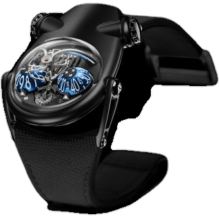 MB&F Horological Machine N°10 HM10 Dark Bulldog Black 100.AL.BL