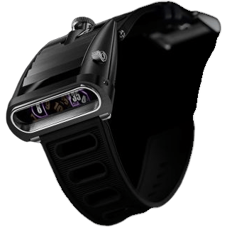 MB&F Horological Machine N°5 HM5 CarbonMacrolon 55.CMT.B