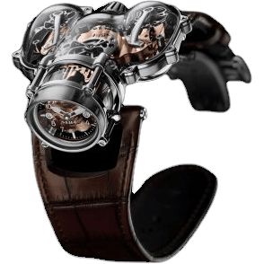 Horological Machine N°9 HM9 Sapphire Vision White Gold / Red Gold