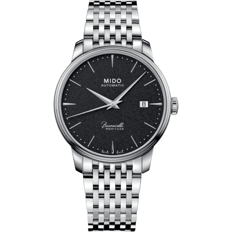 Baroncelli Heritage Stainless Steel / Black / Bracelet