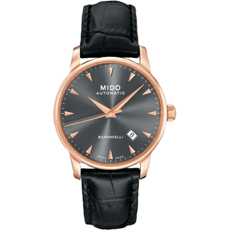 Mido Baroncelli Tradition Rose Gold / Grey M8600.3.13.4