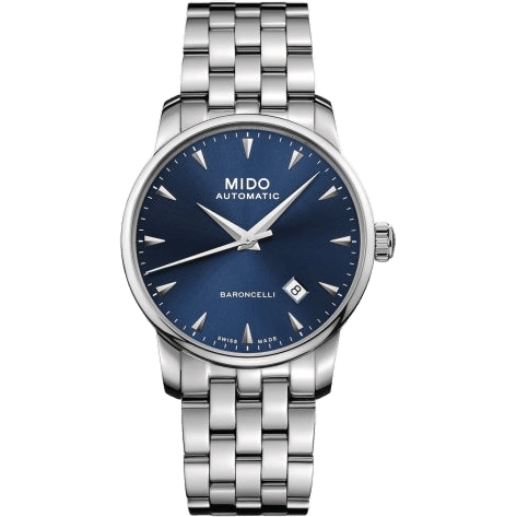 Mido Baroncelli Tradition Stainless Steel / Midnight Blue M8600.4.15.1
