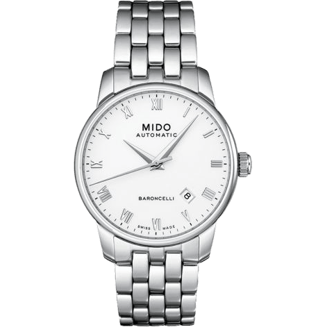 Mido Baroncelli Tradition Stainless Steel / White / Bracelet M8600.4.26.1