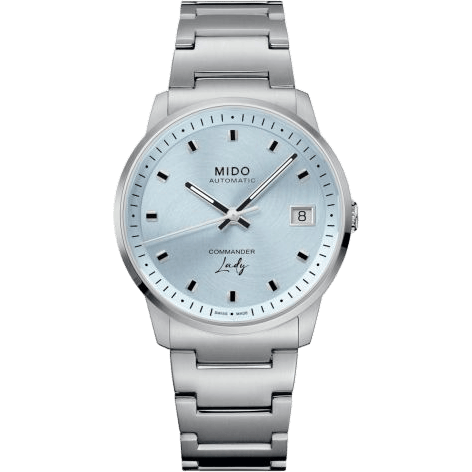 Commander Lady Stainless Steel / Blue / Bracelet