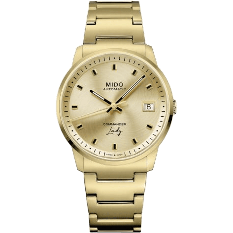 Commander Lady Yellow Gold / Champagne / Bracelet