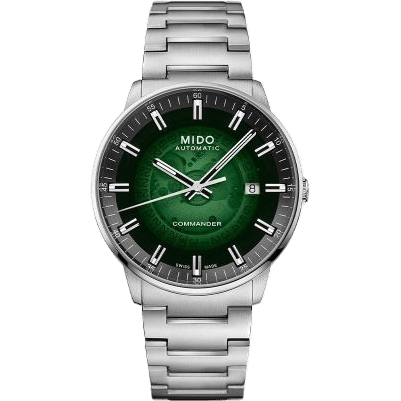 Commander Gradient Stainless Steel / Green / Bracelet