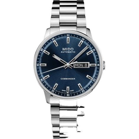 Commander Datoday Stainless Steel / Blue