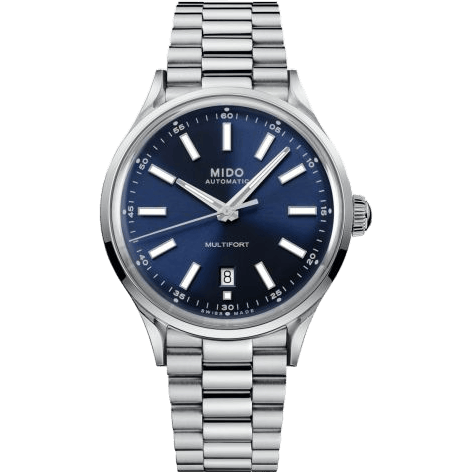 Multifort Powerwind Stainless Steel / Blue / Bracelet