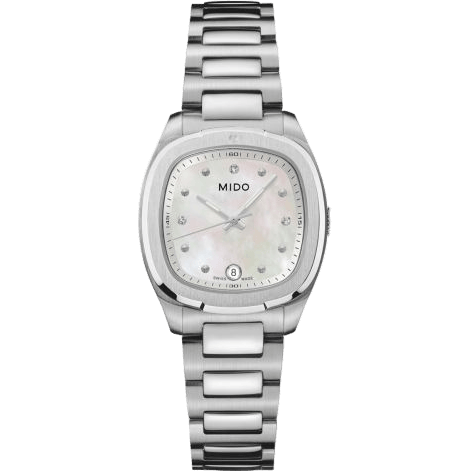 Multifort TV 28 Quartz Stainless Steel / MOP - Diamond / Bracelet