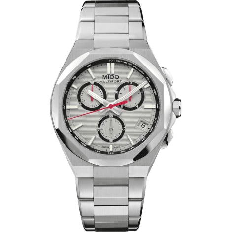 Multifort Chronograph Quartz Stainless Steel / Grey / Bracelet