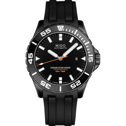Ocean Star 600 Chronometer DLC / Black / Rubber