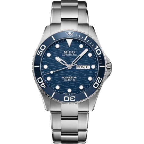 Ocean Star 200C Stainless Steel / Blue / Bracelet