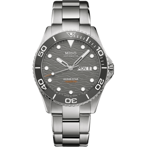 Ocean Star 200C Stainless Steel / Grey / Bracelet