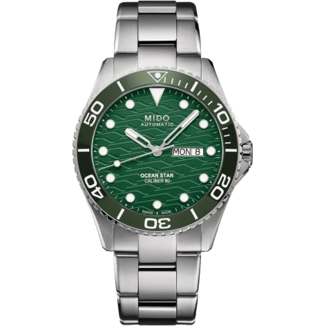 Mido Ocean Star 200C Stainless Steel / Green / Bracelet M042.430.11.091.00
