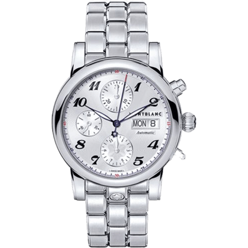 Star Traditional Chronograph Automatic Silver / Bracelet