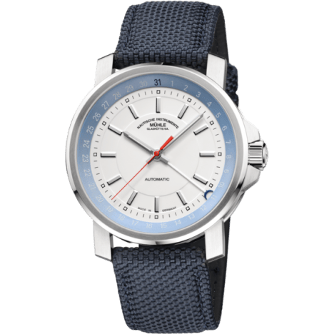 29er Zeigerdatum White / Strap