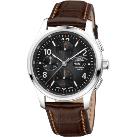 Lunova Datum Chronograph Black / Strap
