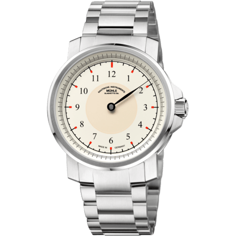 Mühle Glashütte M 29 Classic Einzeiger Cream / Bracelet M1-25-59-MB