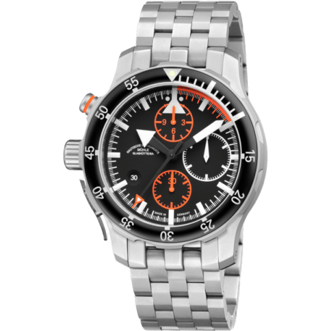 S.A.R. Flieger Chronograph Black / Bracelet