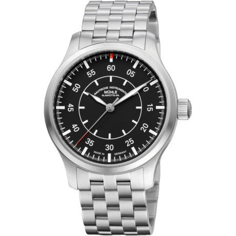 Mühle Glashütte Terrasport I Beobachter Black / Bracelet M1-37-34/4-MB