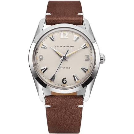 Antarctic 35 Eggshell - Beige Luminova / Stainless Steel / Brown - White