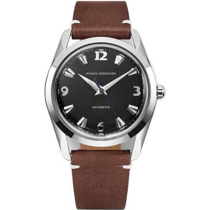 Antarctic 35 Black - White Luminova / Stainless Steel / Brown - White