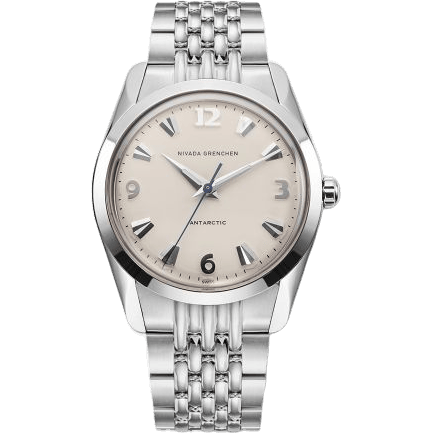 Antarctic 35 Eggshell - White Luminova / Stainless Steel / Beads of Rice