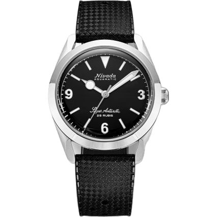 Super Antarctic 3.6.9. Black - No Vintage Effect / Stainless Steel / Tropic