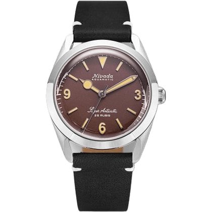 Super Antarctic 3.6.9. Brown - Beige Luminous / Stainless Steel / Black - White