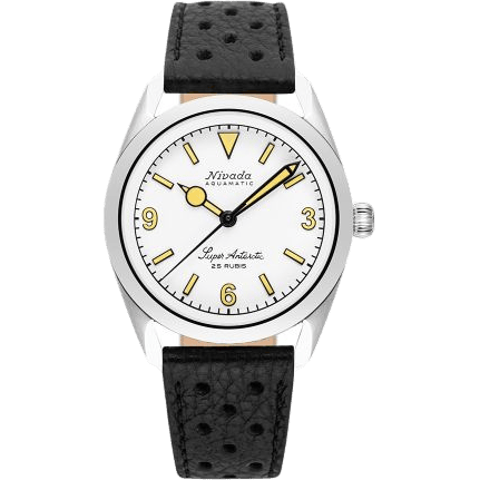 Super Antarctic 3.6.9. White - Beige Luminous / Stainless Steel / Black Racing