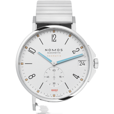 Nomos Glashütte Tangente Sport neomatik 42 date white 580