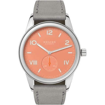 Nomos Glashütte Club Campus 38 Cream Coral / Open Case Back 725.GB