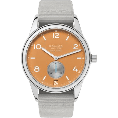 Nomos Glashütte Club Date 38 Limited Edition for Hodinkee / Sienna 733.S4