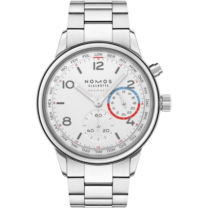 Club Sport Neomatik Worldtimer White