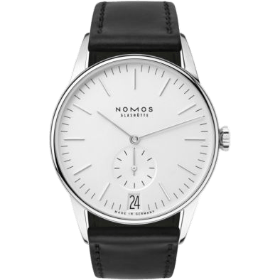 Orion 38 Date White / Open Case Back