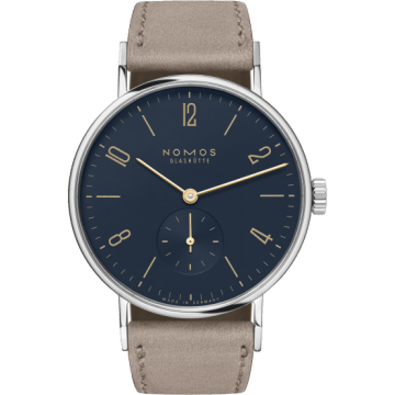 Nomos Glashütte Tangente Midnight Blue / Open Case Back 133